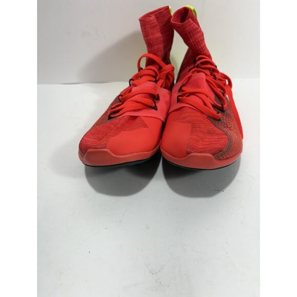 Nike Zoom Victory 4 XC 878804 600 Red 10 Spike Flyknit Track Running Shoes Mens - Picture 3 of 8